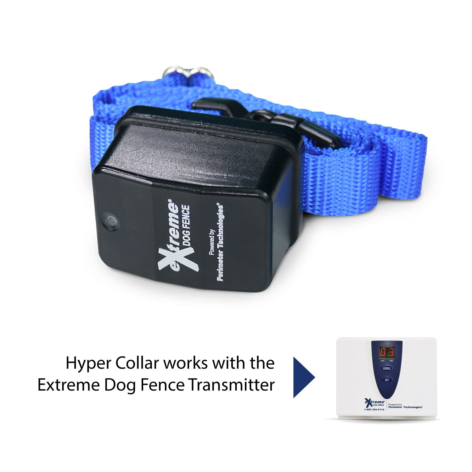 Extreme Dog Fence Stubborn Dog Fence Dog Collar With Large And Medium Set Of Contacts For Dogs That Need Stronger Correction Lev